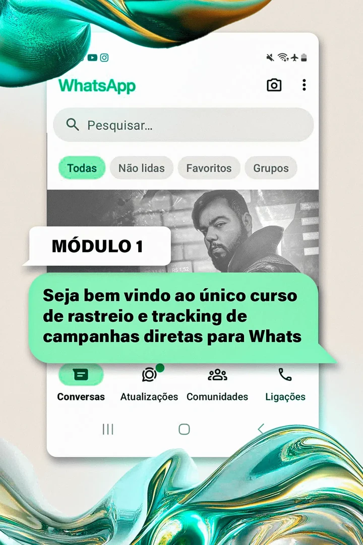 Capa do módulo 1, Boas-vindas ao Rastracking100 WPP Direct.