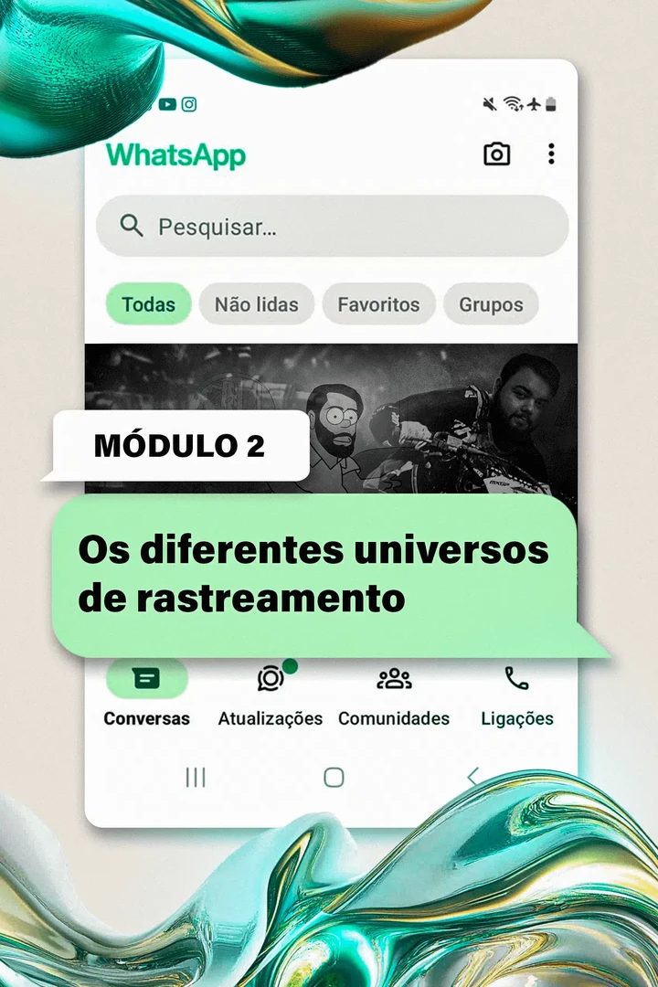 Capa do módulo 2, Os diferentes universos do rastreamento.