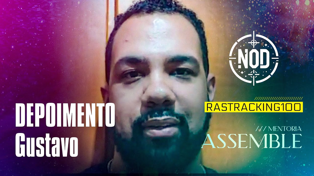 Gustavo em seu depoimento em vídeo.